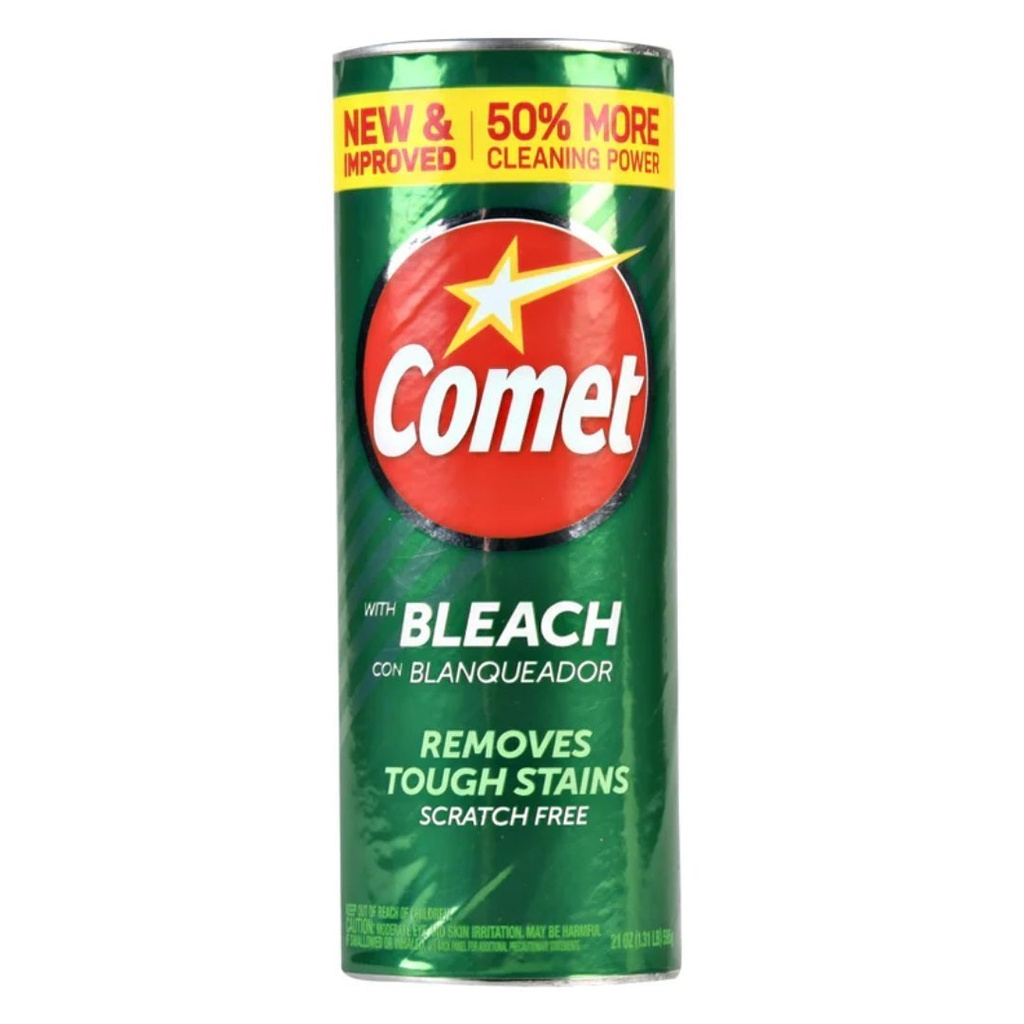 Comet Eliminador De Manchas Difíciles Con Blanqueador / 595g