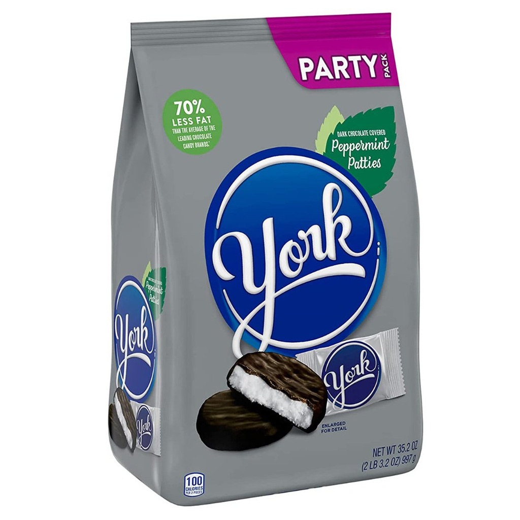 Caramelos De Chocolate Y Menta, York / 997g