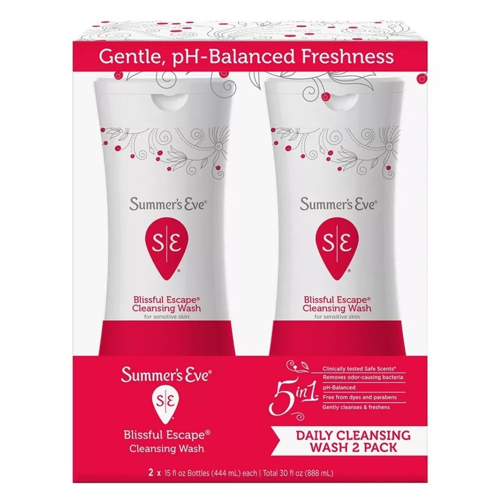 Jabón Intimo Blissful Escape / Summer’s Eve / 2 Pack / 444mL