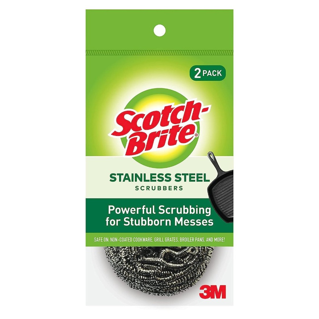 Esponjas De Acero Inoxidable - Scotch Brite / 2 Pack