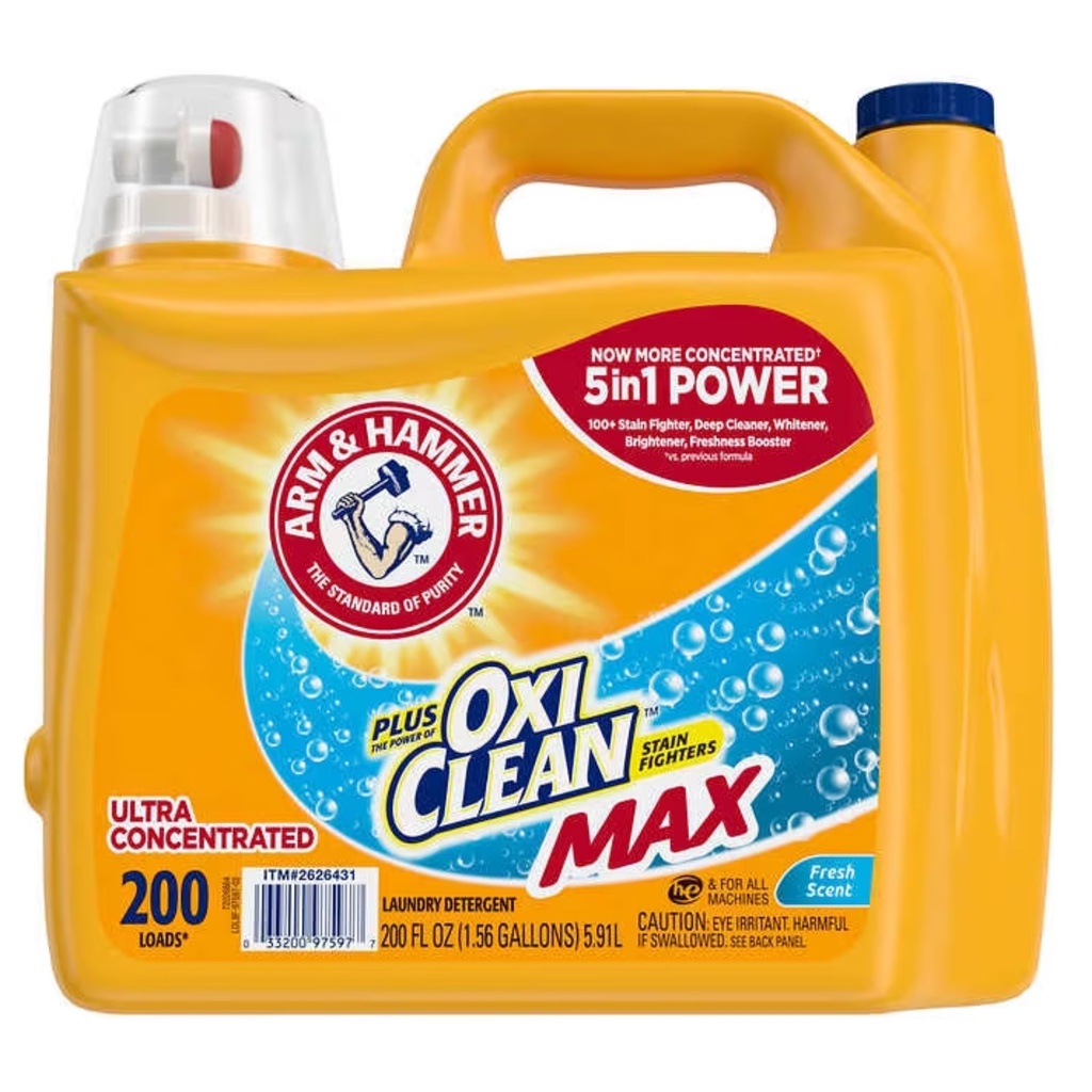Oxi Clean Detergente  Max 5en1 - Ultra Concentrado / 5.91L