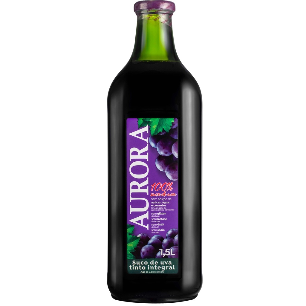 Jugo De Uva Tinto 100% / Aurora / 1.5L