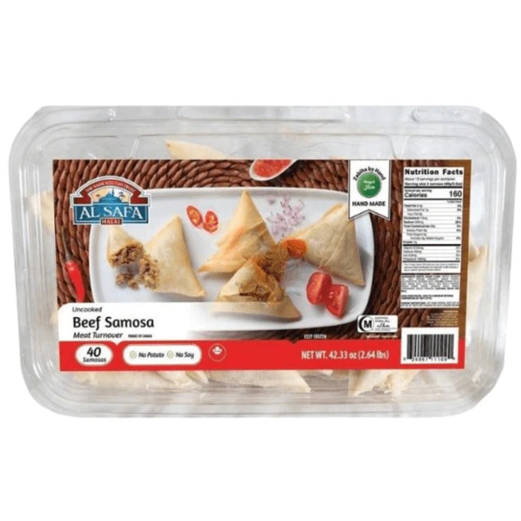 Samosa De Carne Halal, Al Safa / 40 Samosas / 1.19 Kg
