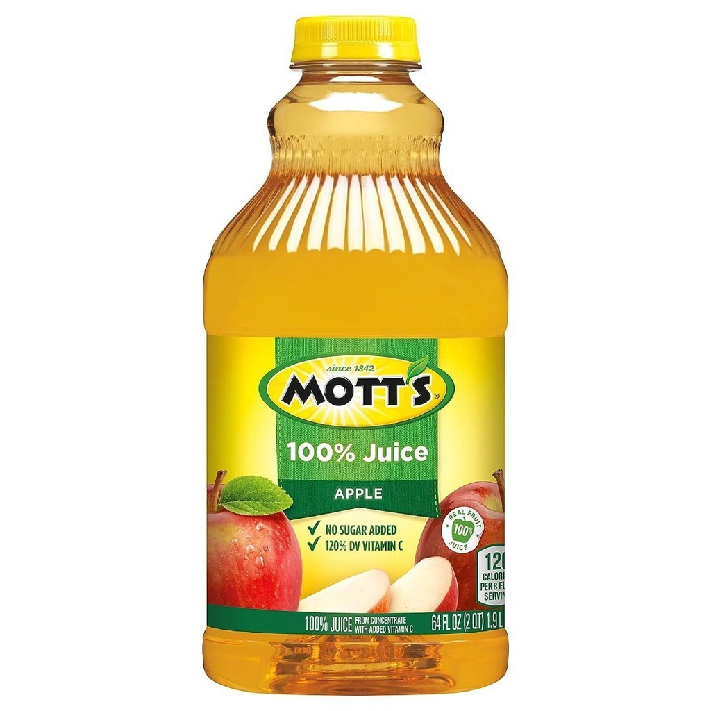 Jugo De Manzana 100% / Motts / 1.9L