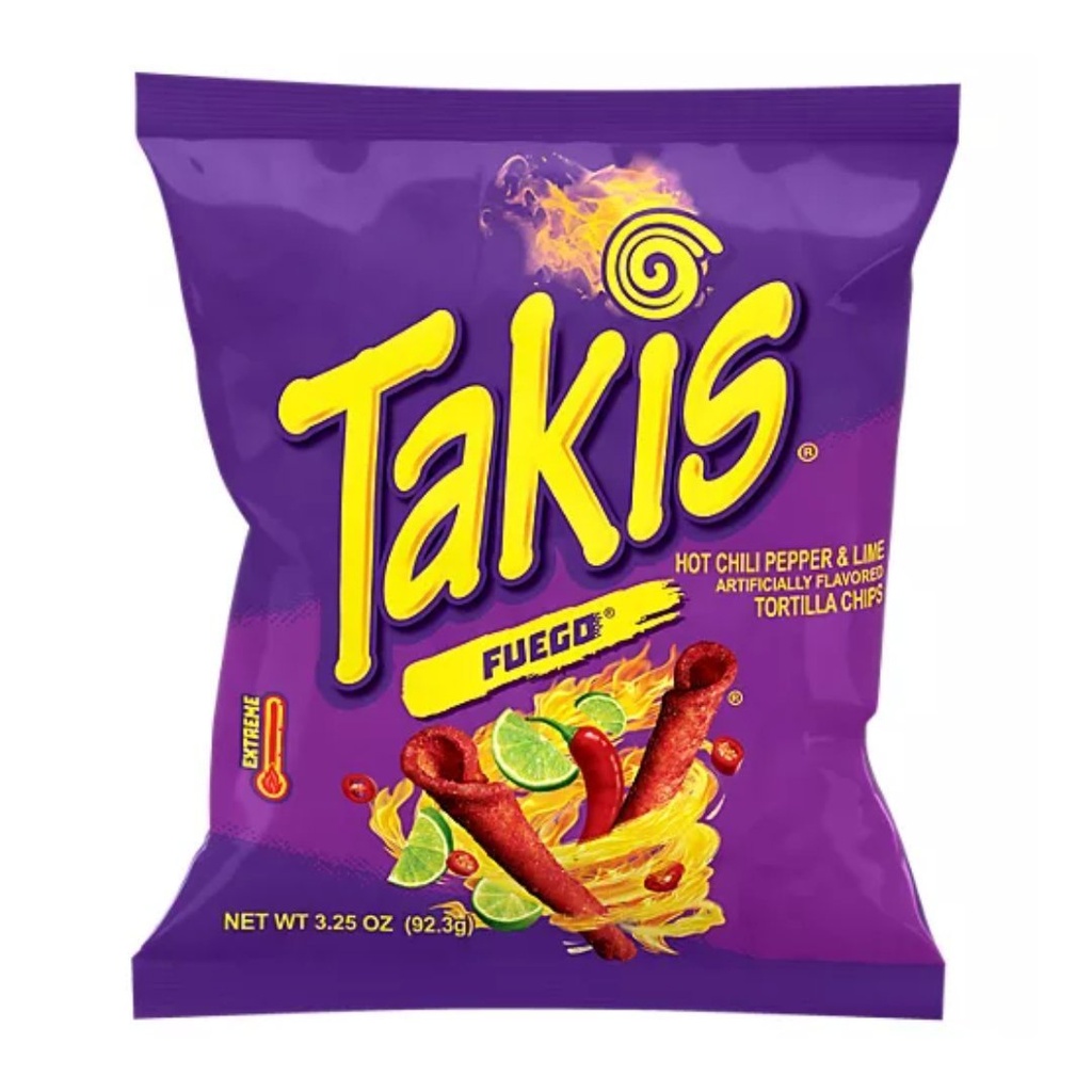 Chips Takis Fuego, 92.3g