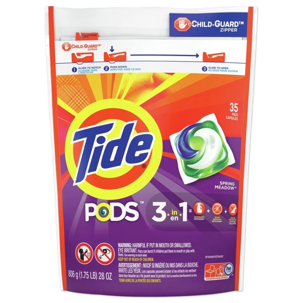 Tide Pods Detergente En Cápsulas / 39 Cap.