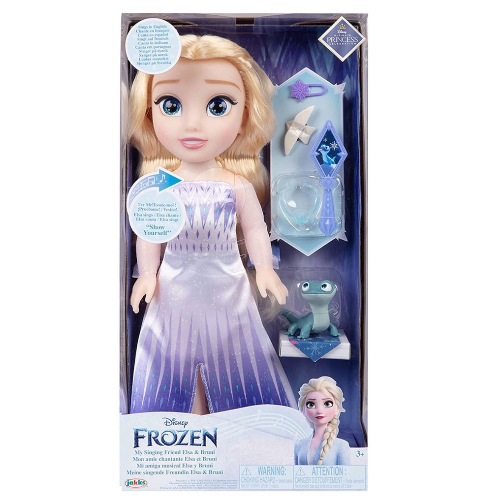 Muñeca Frozen Elsa - Disney Princess / Jakks / 3+ Años