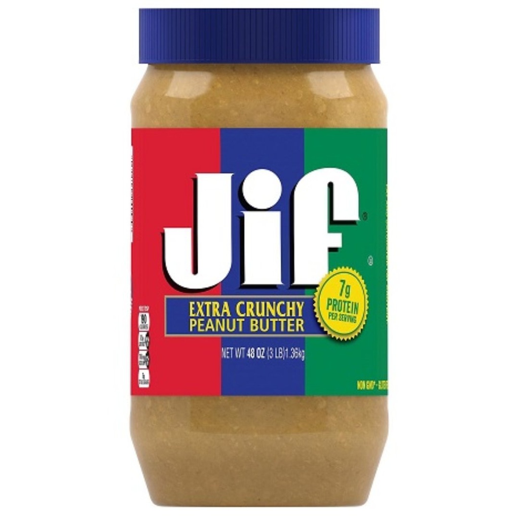 Mantequilla De Maní Extra Crunch / JIF / 1.36 Kg