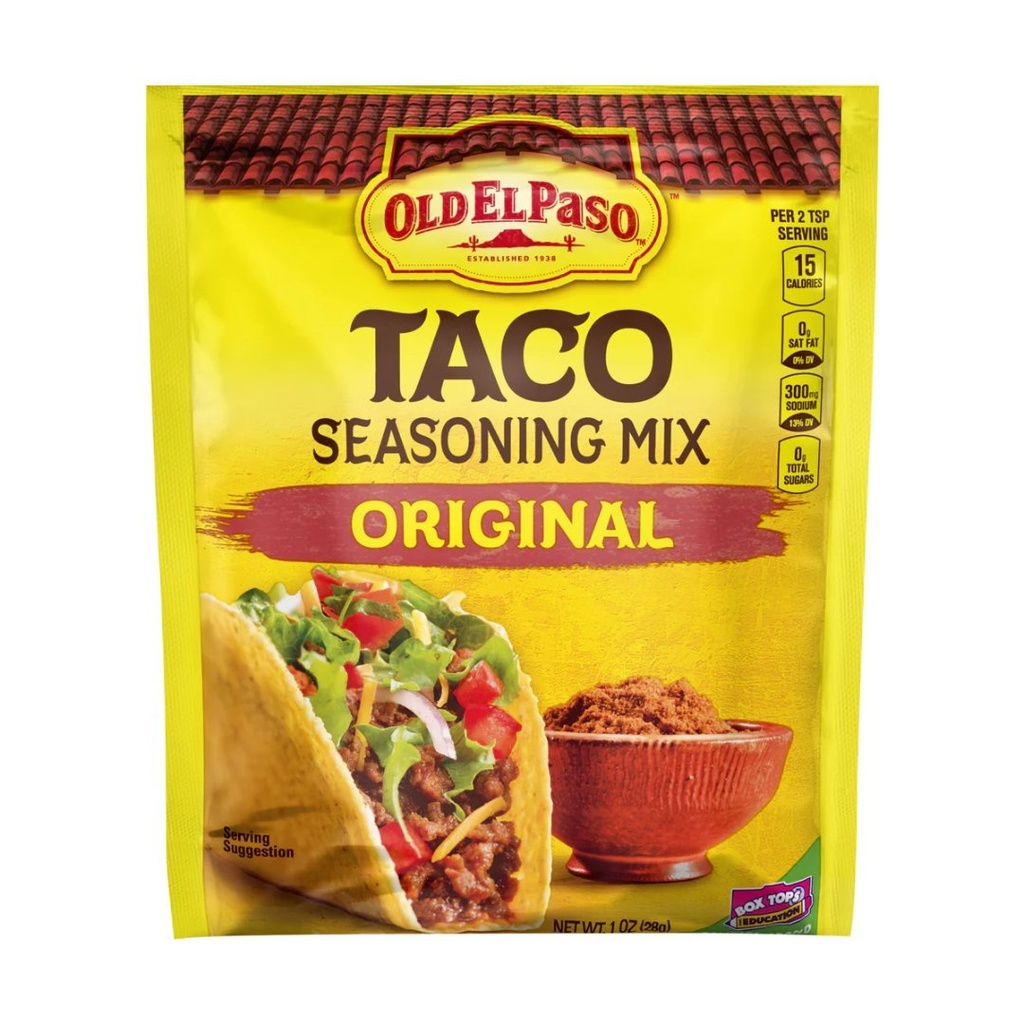 Sazonador Mixto Para Tacos Original / Old El Paso / 28g