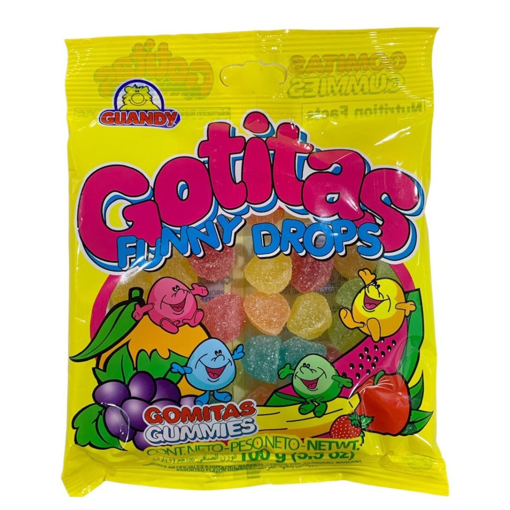 Gotitas De Gomita Halal, Guandy / 100g