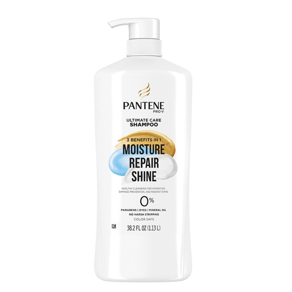Pantene Pro-V  Champú Repair + Shine Para Cabello Dañado - Puntas Abiertas / 1.13L