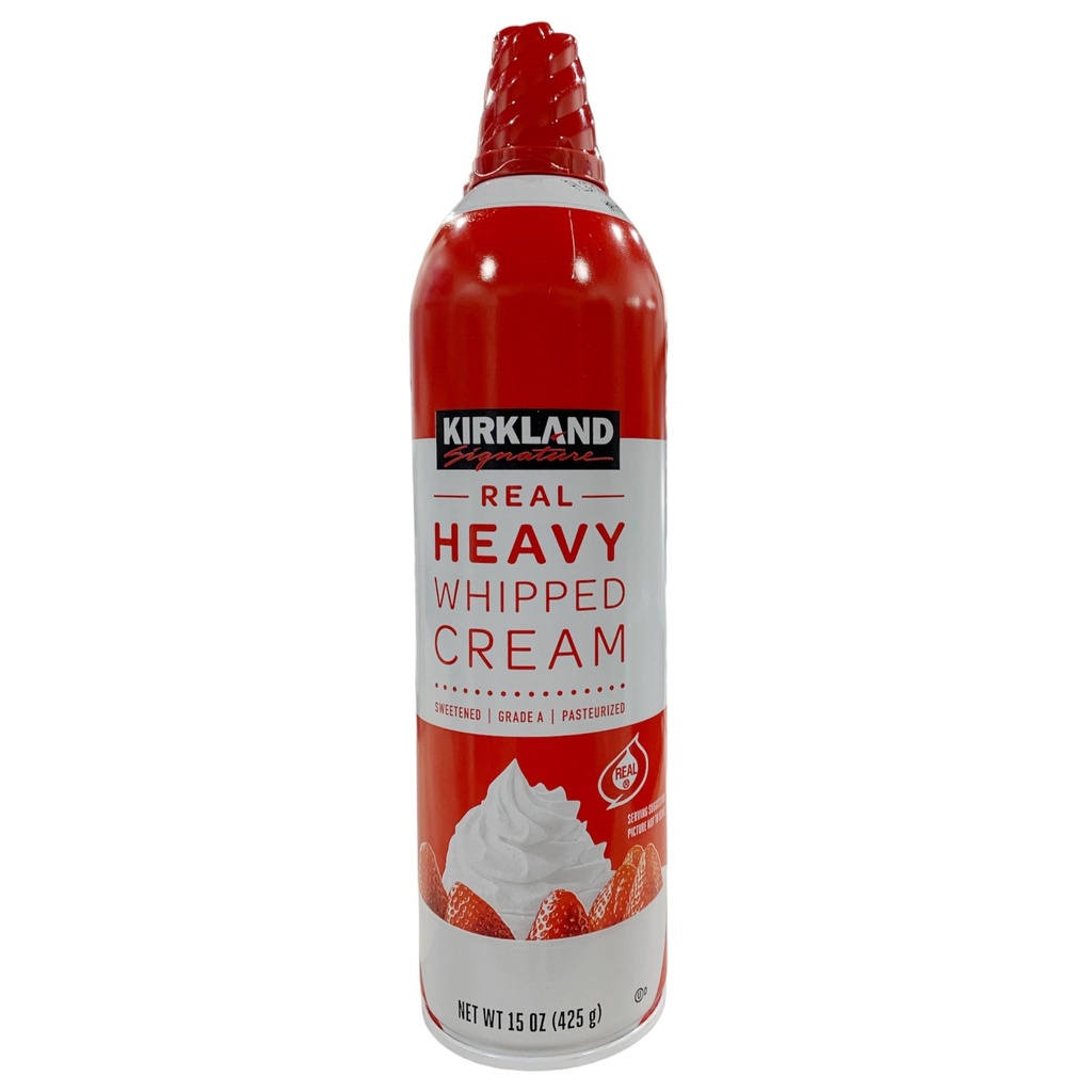 Crema Completa Batida Para Postres / Kirkland Signature / 425g