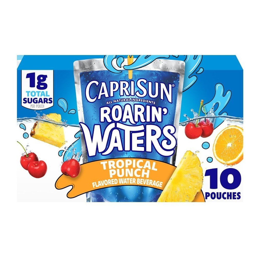 Jugo Capri Sun - Tropical Punch 1g Total De Azúcar / 10 Pack / 177mL