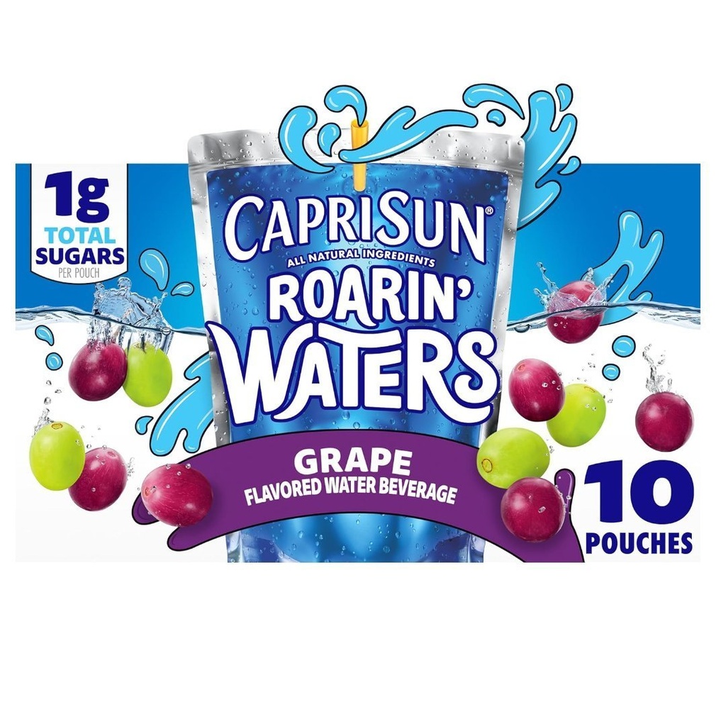 Jugo Capri Sun - Uva 1g Total De Azúcar / 10 Pack / 177mL