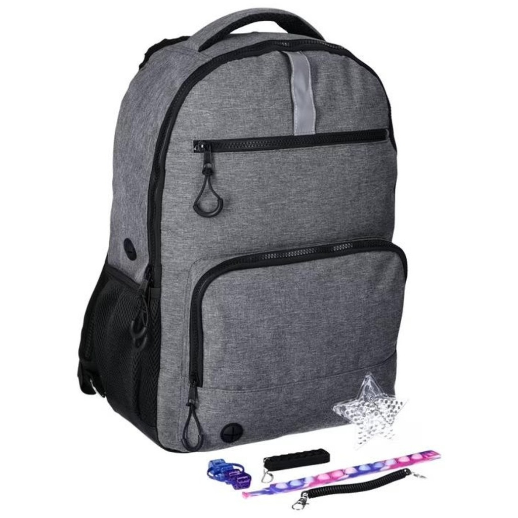 Bolso Sensorial 17" - Wonder Nation / Color Gris