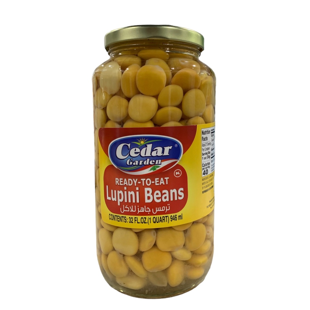 Lupini Listo Para Comer, Cedar Garden / 946mL