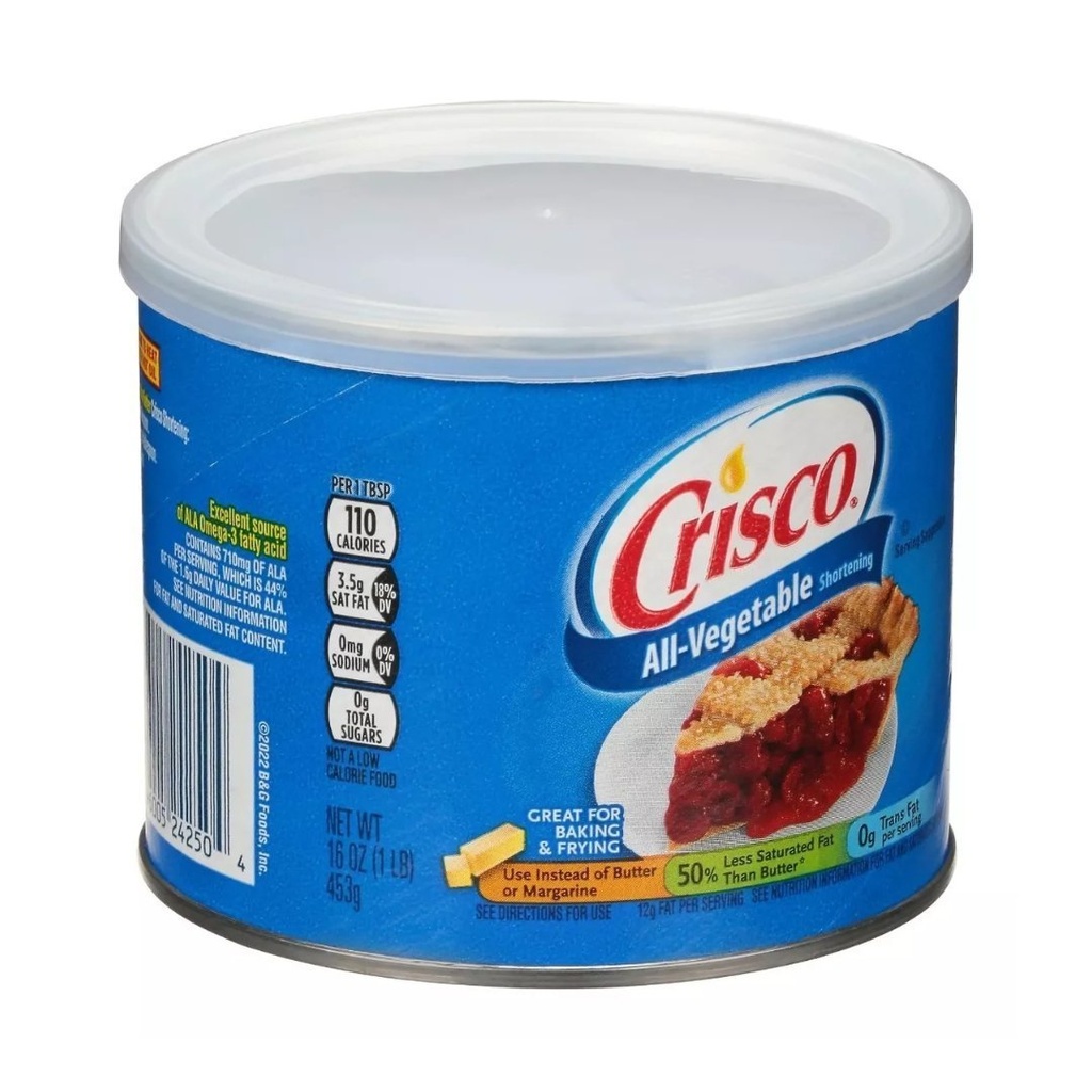 Manteca Vegetal Crisco / 453g