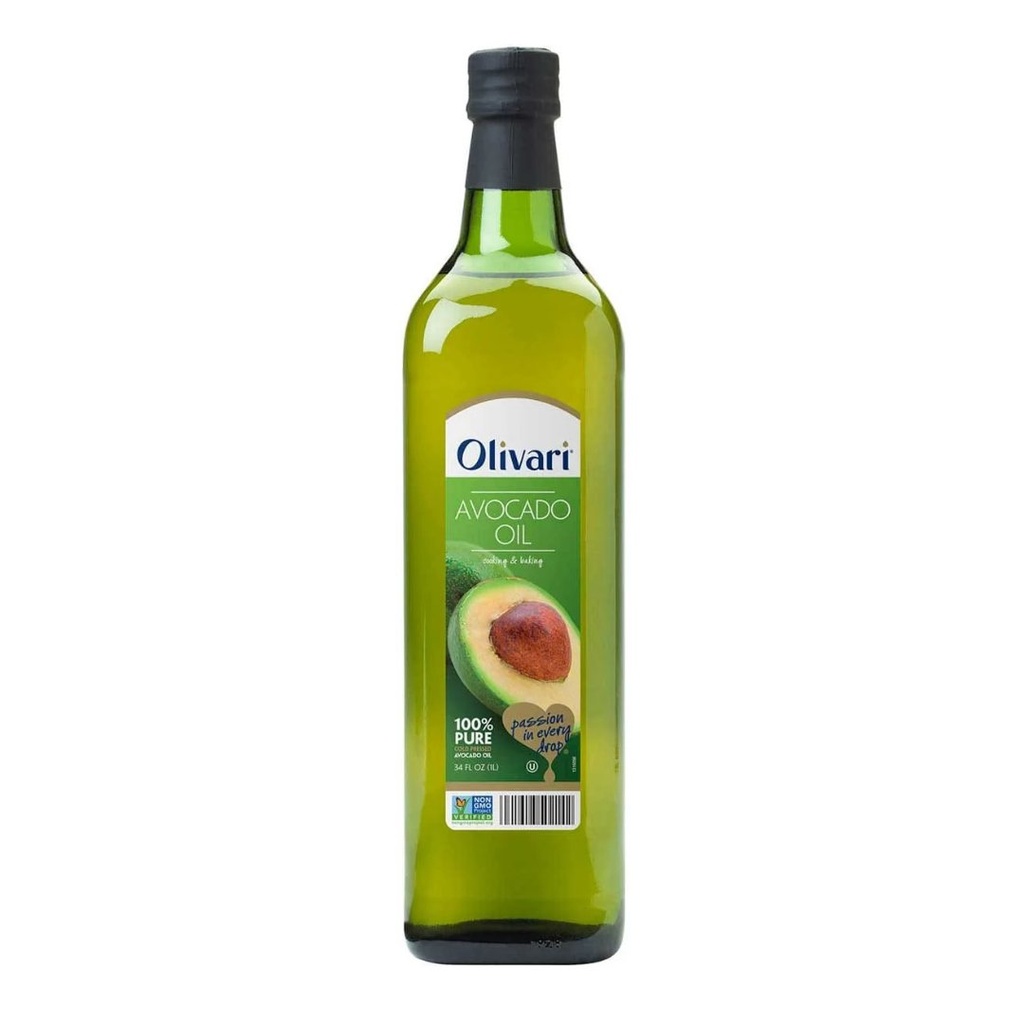 Aceite De Aguacate 100 % Puro, Olivari / 1 L