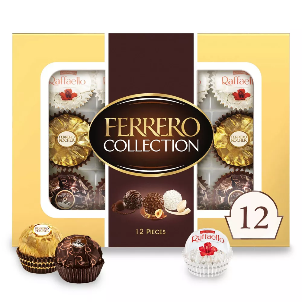 Ferrero Rocher Colección Surtidos / 12 Pack / 129g