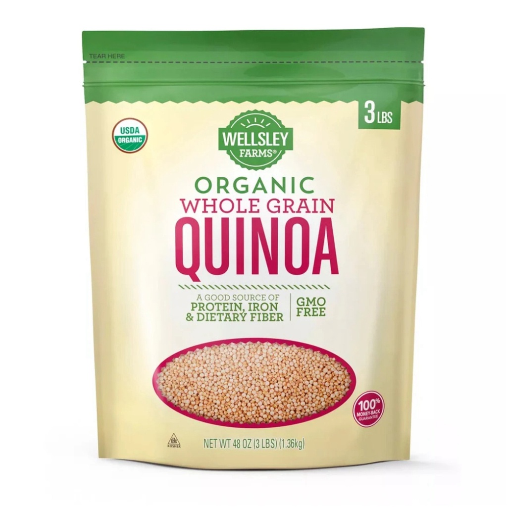 Wellsley Farms Quinoa Integral Orgánica / 1.36 Kg
