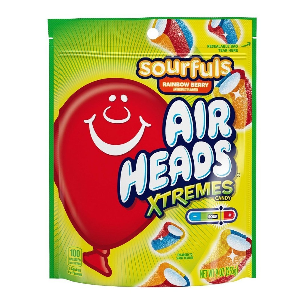 Gomitas Air Heads Xtremes / 255g