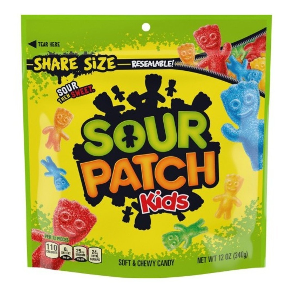 Gomitas Sour Patch Kids / 340g