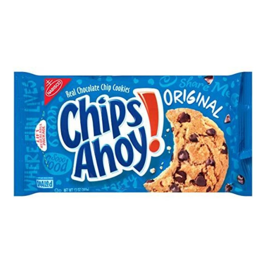 Galletas Chips Ahoy Original / Nabisco / 368g