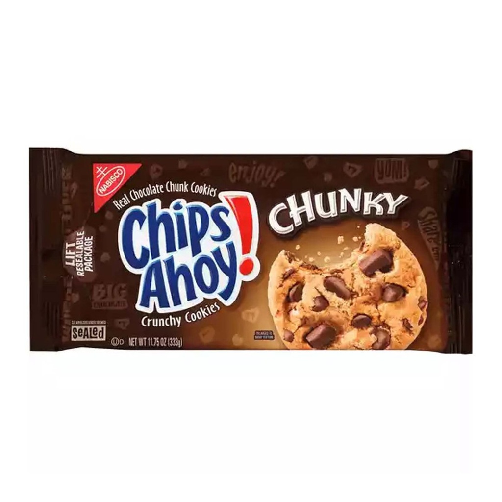 Galletas Chips Ahoy Chunky / Nabisco / 333g