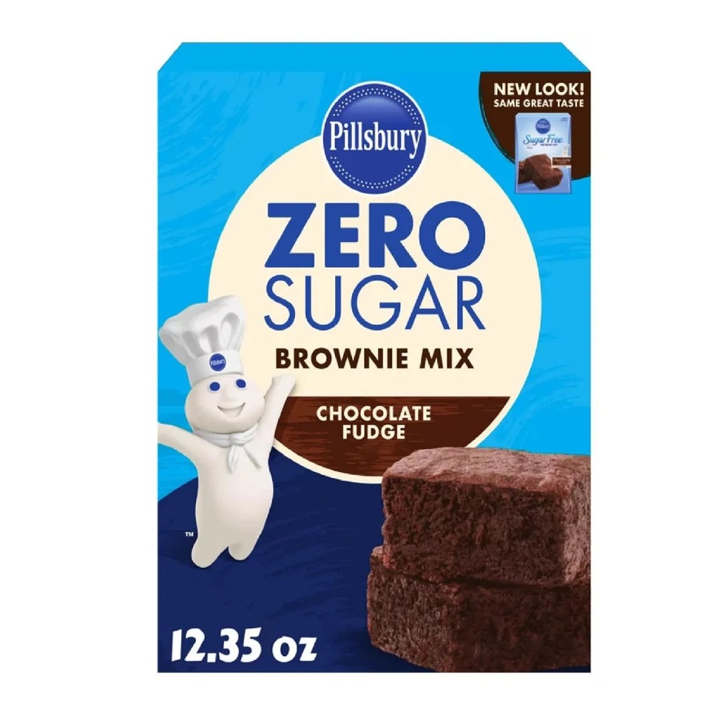 Pillsbury Pillsbury Mezcla De Brownie Cero Azucar Chocolate Fudge / 350Gr.