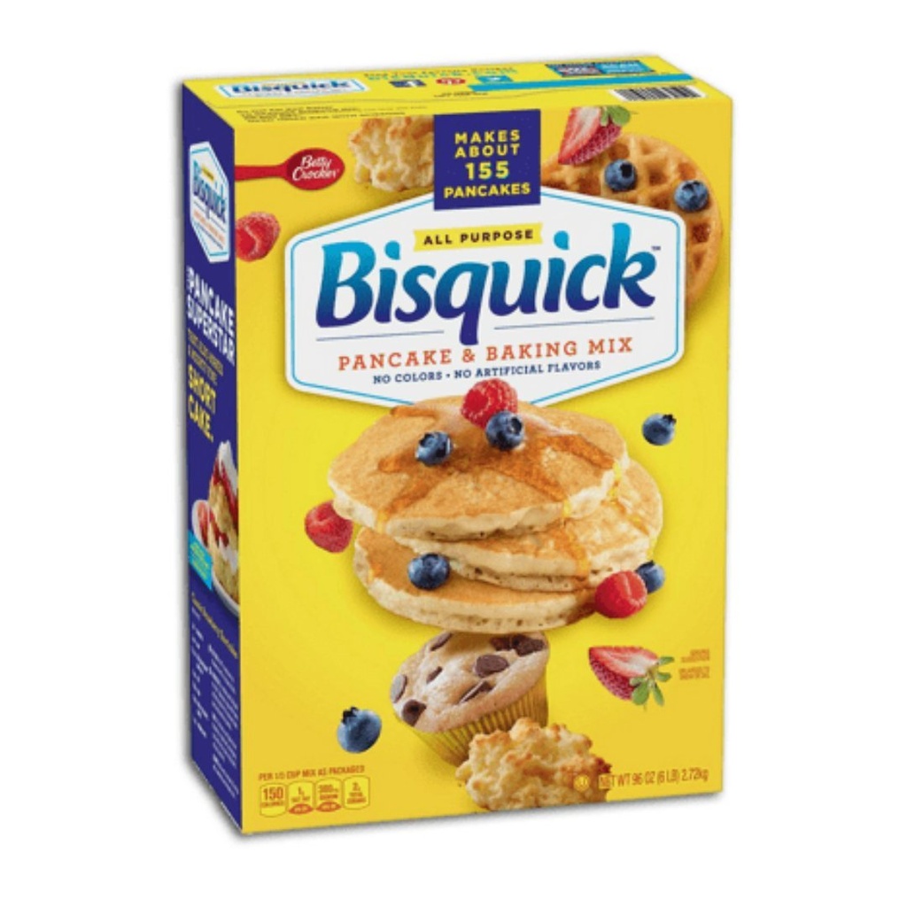 Mezcla De Panquecas Bisquick / Betty Crocker / 2.72kg