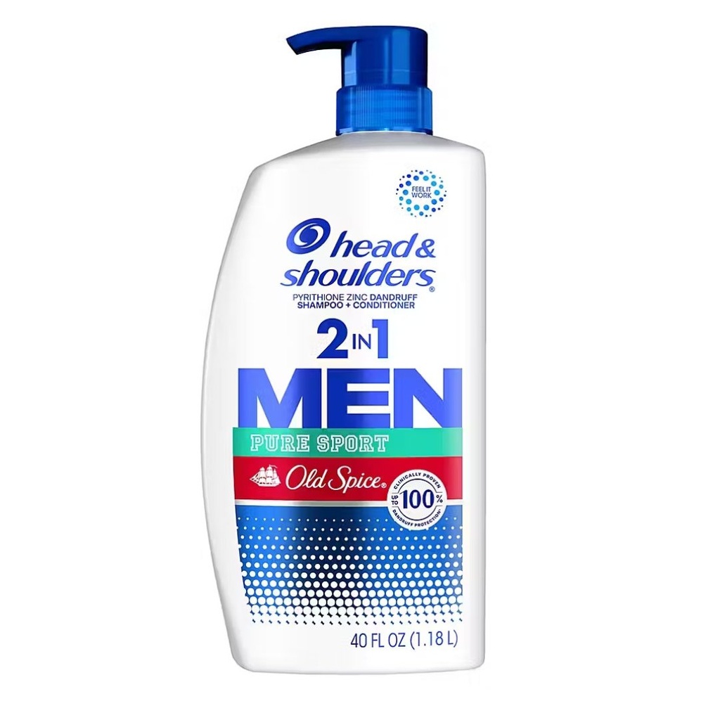 Champu 2en1 Men Anti Caspa Head&amp;Shoulders Pure Sport De Old Spice / 1.18l