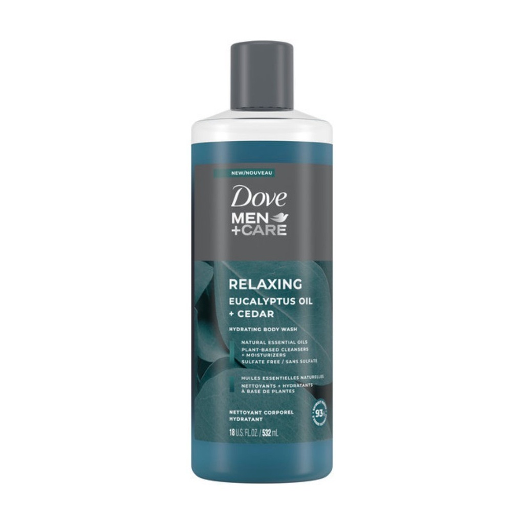 Gel De Baño Relajante Para Hombres - Dove Men +Care / 532ml