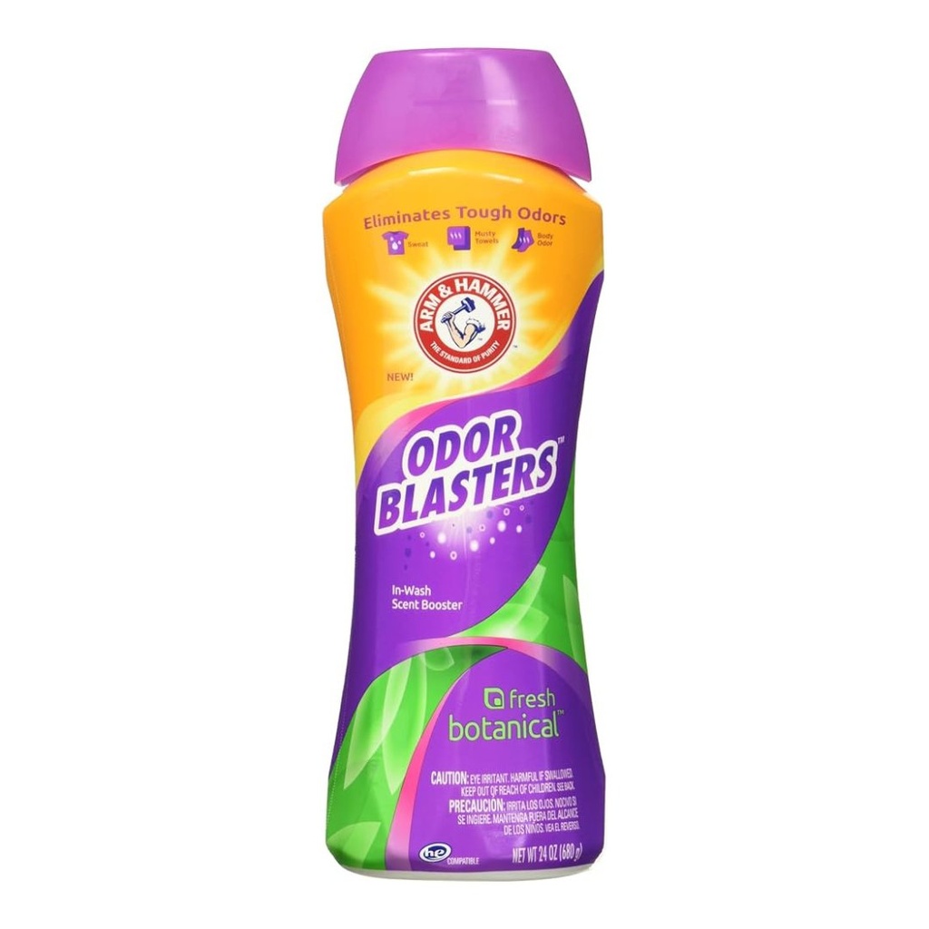 Pastillas Aromatizantes Mata Olor Para Lavar - Fresh Botanical / Arm & Hammer / 680g