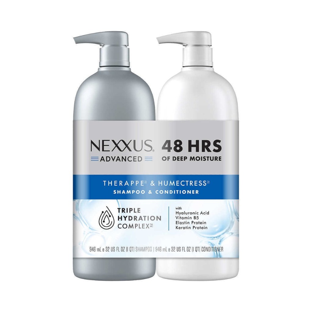 Champú Y Acondicionador Nexxus Advanced - Triple Hidratación Complex / 946ml / 2 Pack