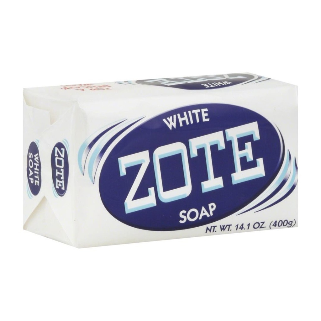 Jabón En Barra Zote White / 400Gr.