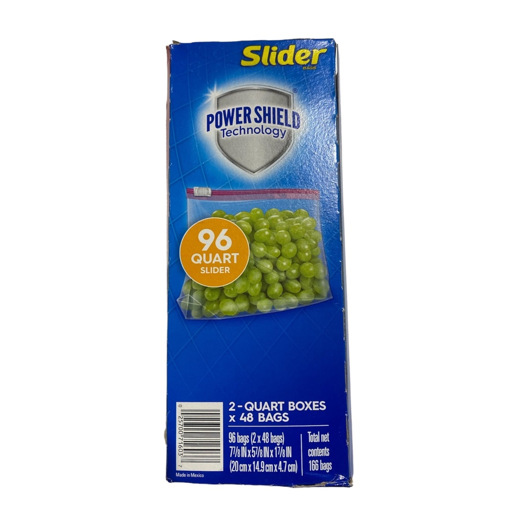 Ziploc Bolsas De Almacenamiento 20cm x 14.9cm / 48 Pack