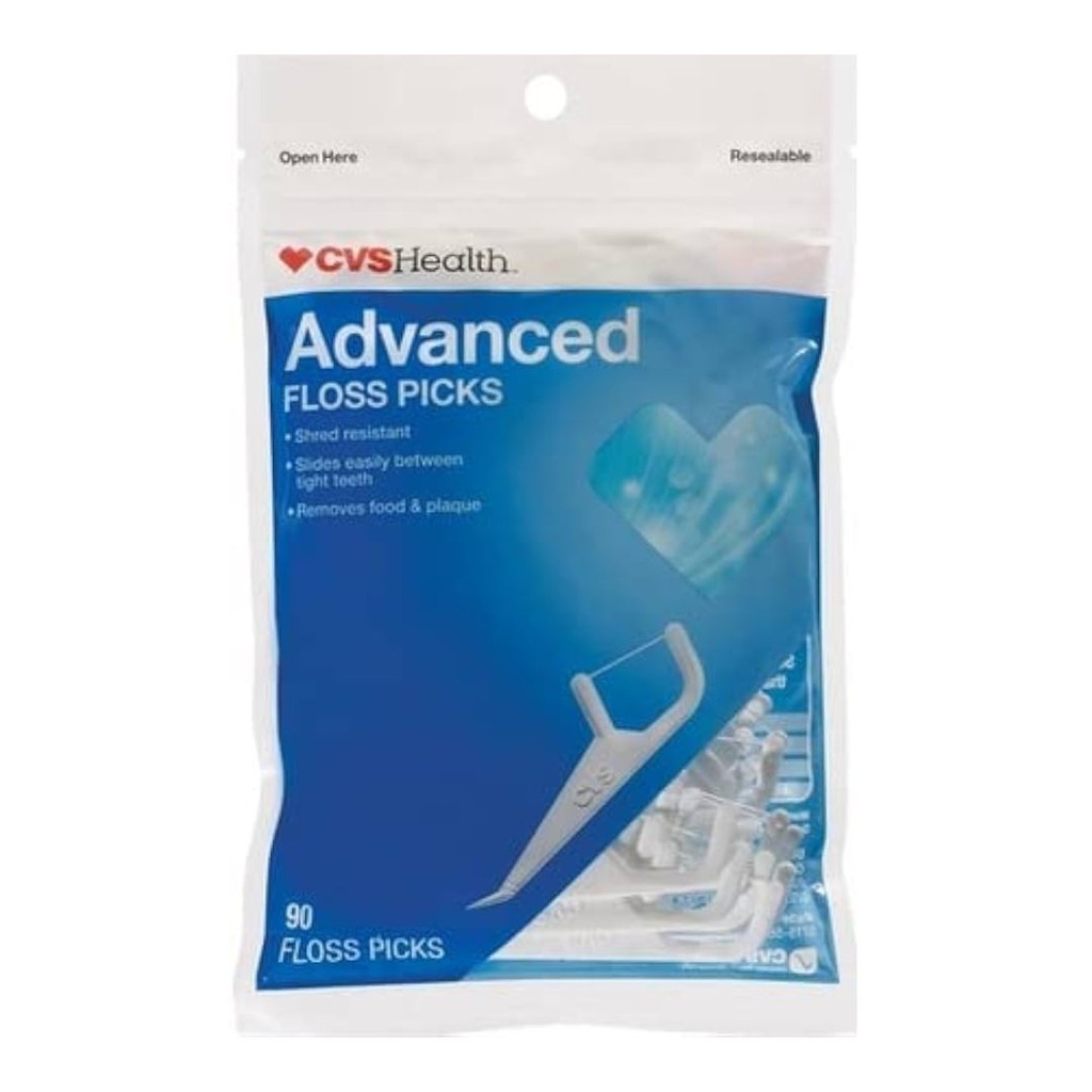 Palillos Con Hilo Dental Sensitive / CVS Health / 90 Und