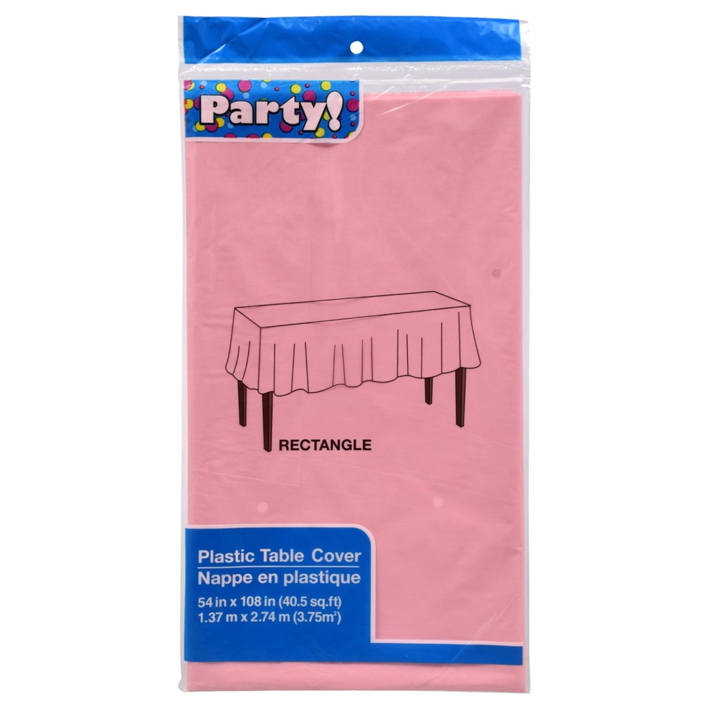 Mantel Plástico Mesa Rectangular - Party!