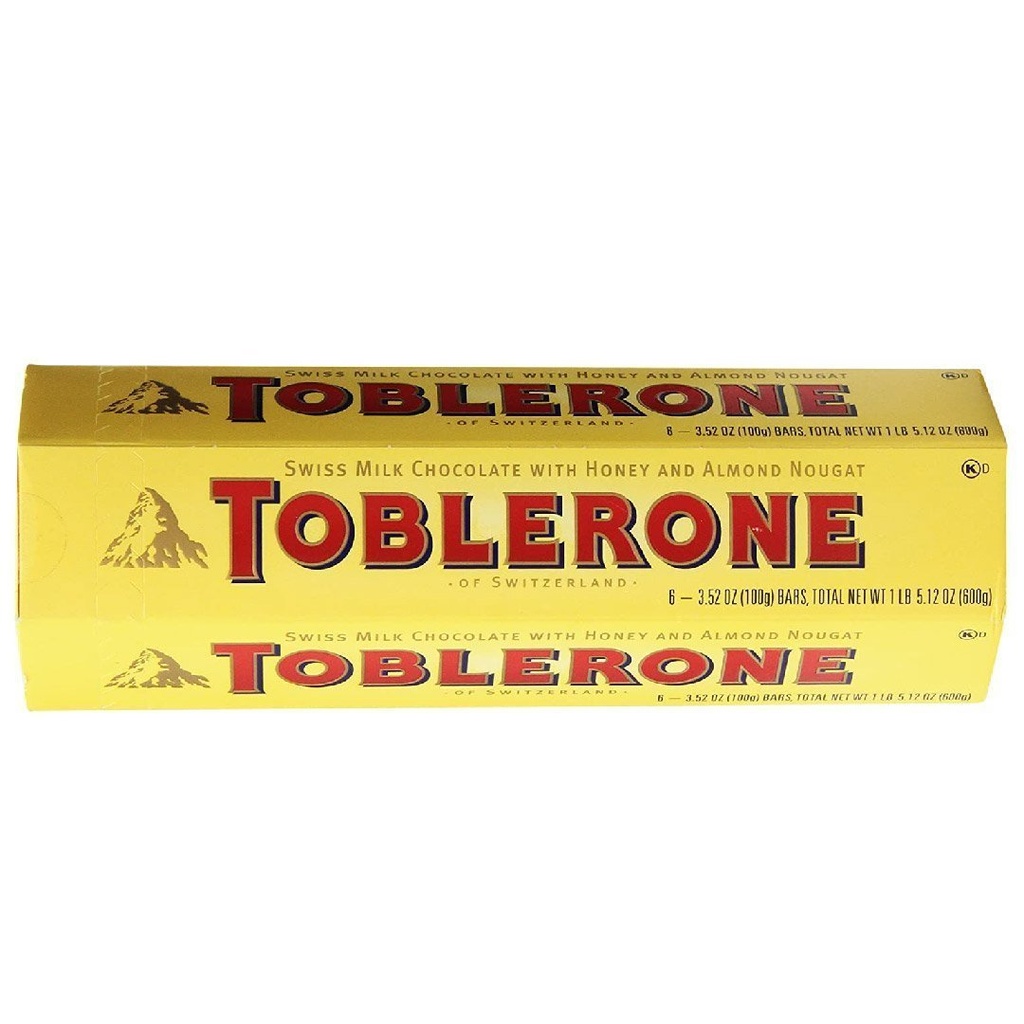 Turrón Suizo Toblerone, 600g