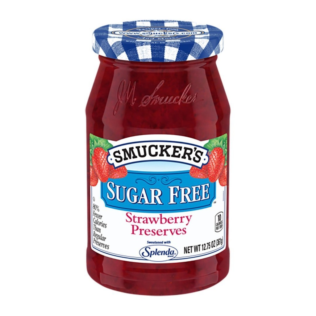 Mermelada De Fresa Sin Azúcar, Smucker´s / 361g