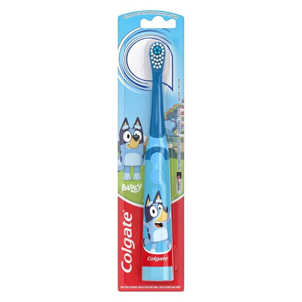 Cepillo De Dientes Eléctrico - Sonic Power Bluey / Colgate