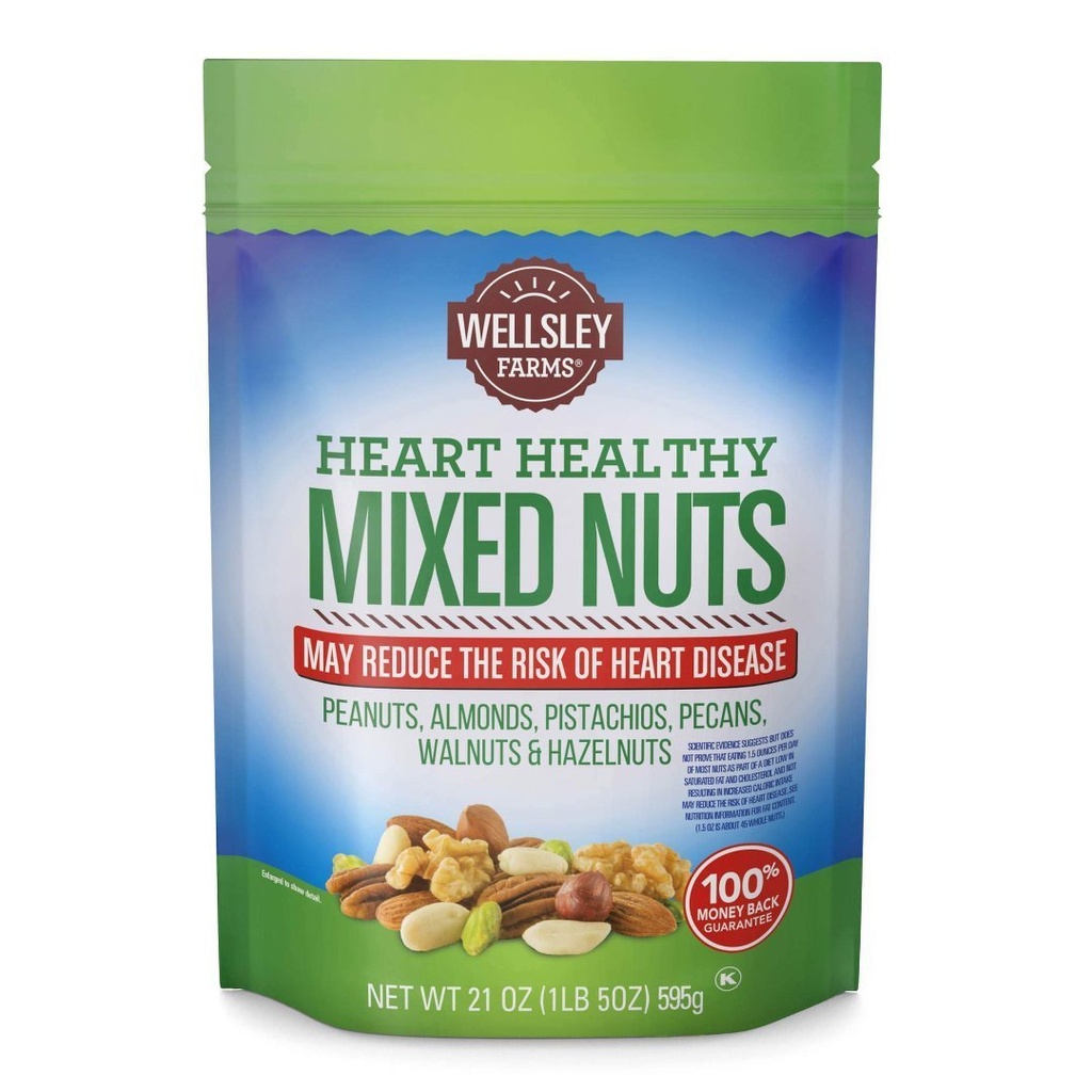 Frutos Secos Mixtos / Wellsley / 595g