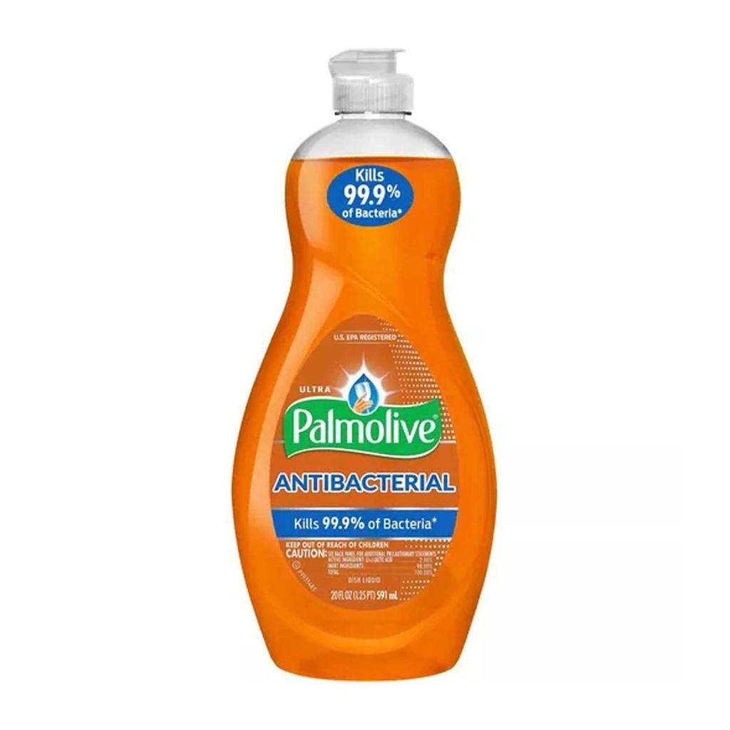 Lavaplatos Líquido Palmolive Ultra Antibacterial / 591ml