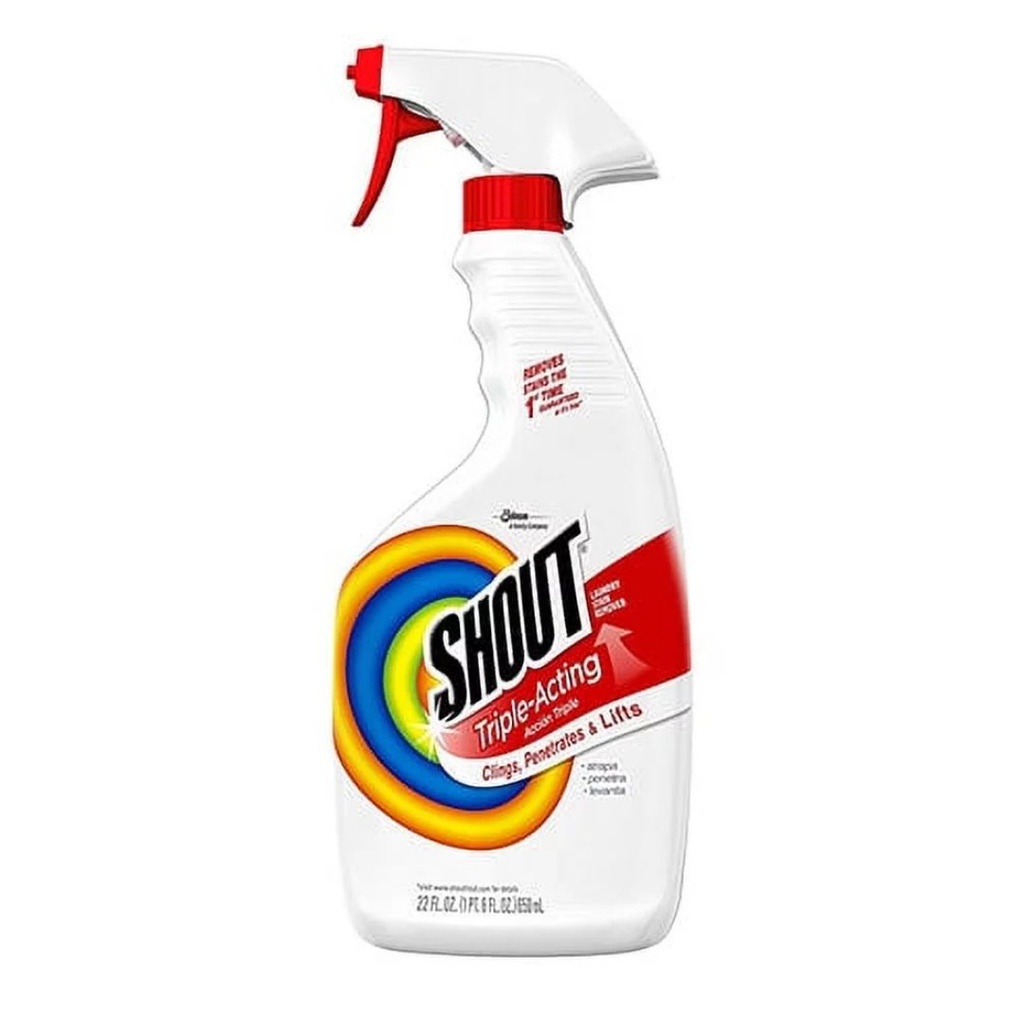 Spray Quita Manchas Shout Triple Acción / 650 mL
