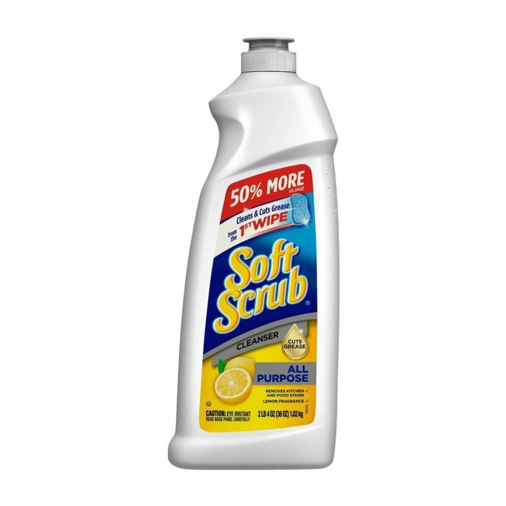 Limpiador Multiuso - Fragancia Limón / Soft Scrub / 1.02 Kg