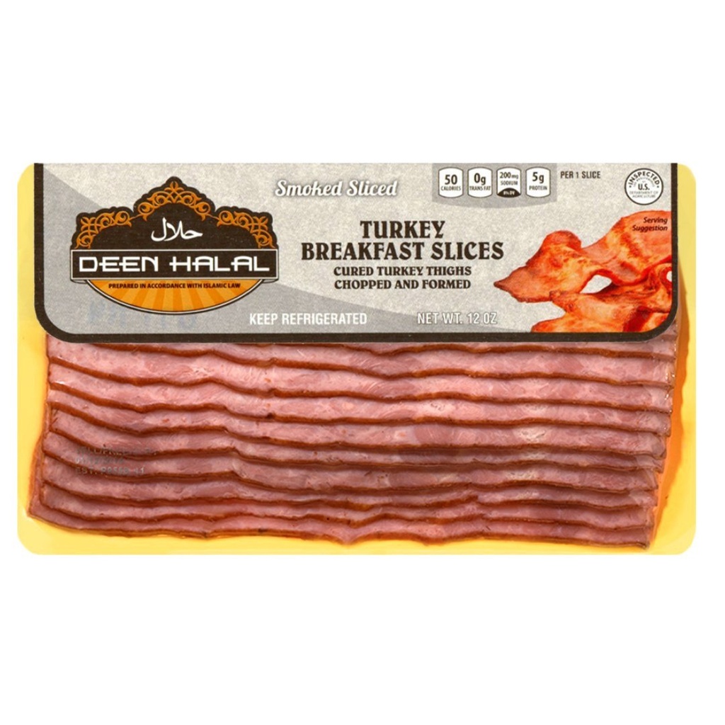 Tiras De Pavo Curado, Deen Halal / 400g