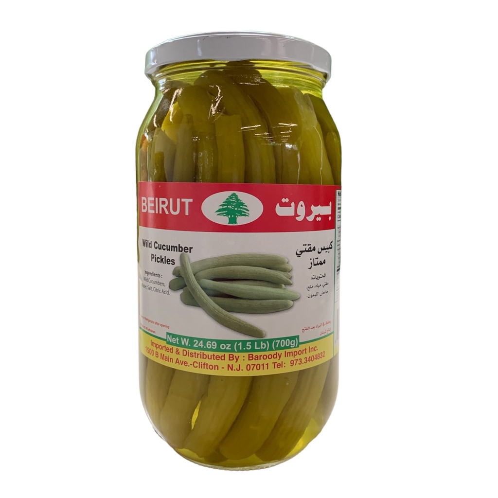 Pepino Salvaje Encurtido, Beirut / 700g