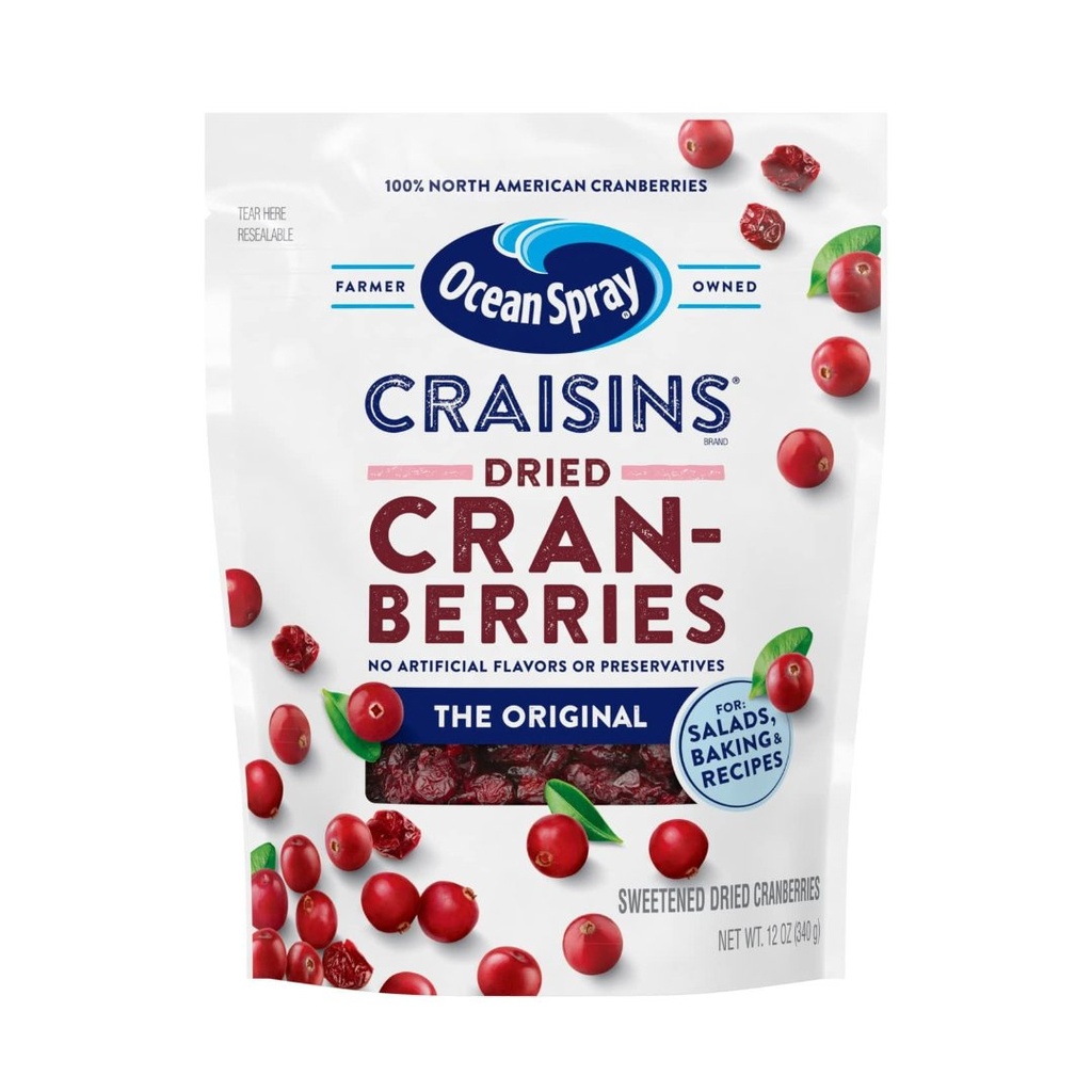 Arándanos Secos Originales, Ocean Spray / 340g