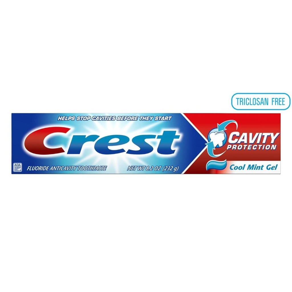 Pasta Dental Crest Plus Cavity Protection - Cool Mint / 232g