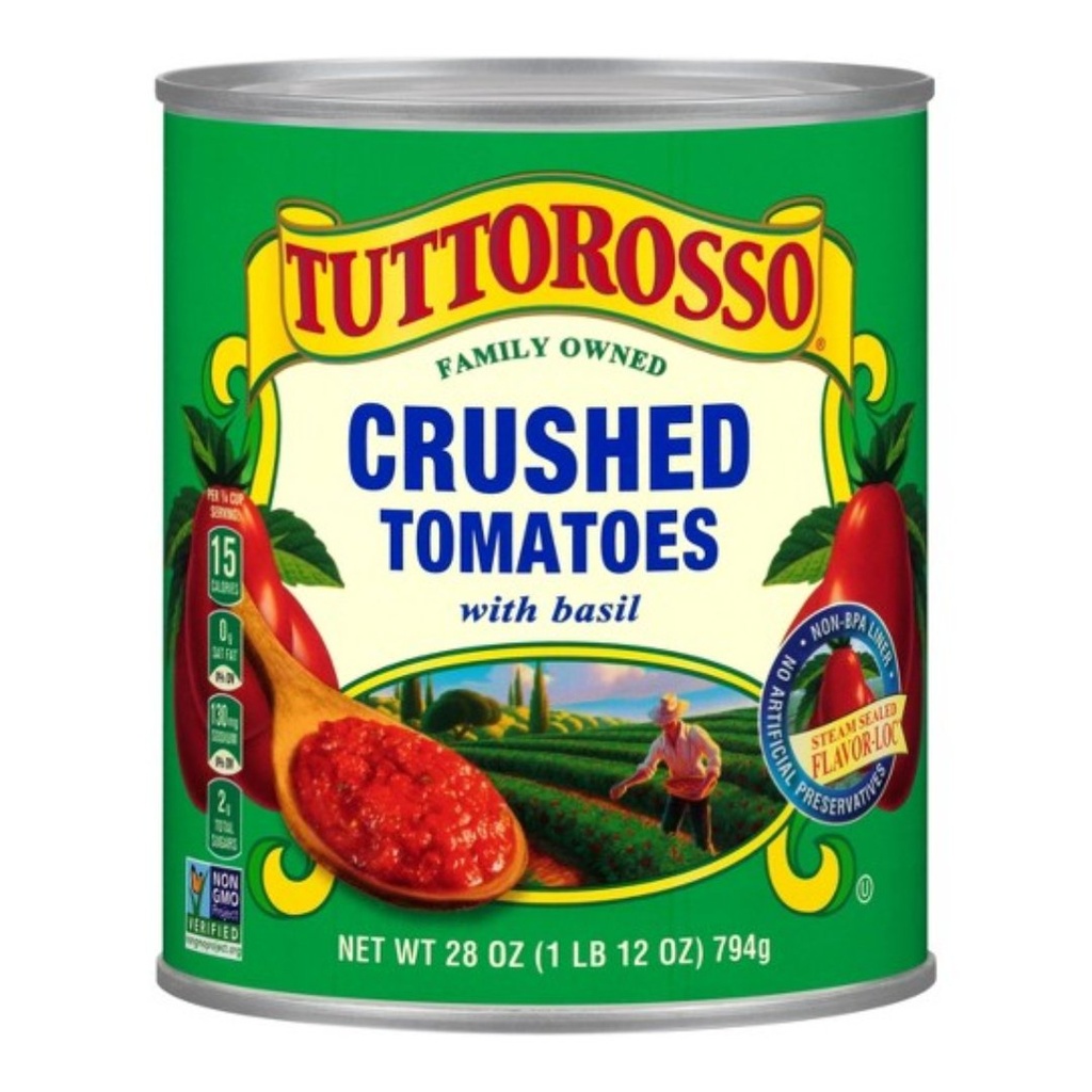 Tomate Triturado Con Albahaca, Tuttorosso / 794g